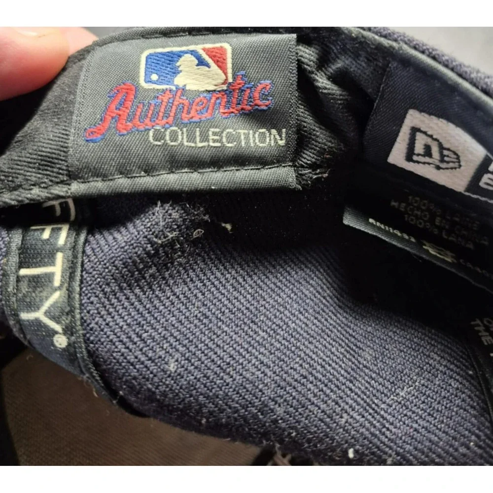 Boston Red Sox Authentic‎ New Era MLB  Fitted kids Cap Navy/Red 6 3/4